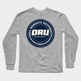 Oral Roberts - Circle Design Long Sleeve T-Shirt